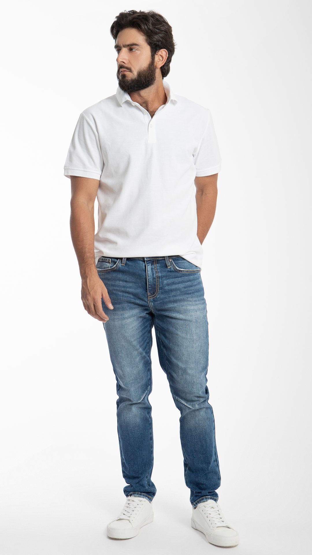 Pantalón Slim Straight Hombre Balam BL1152