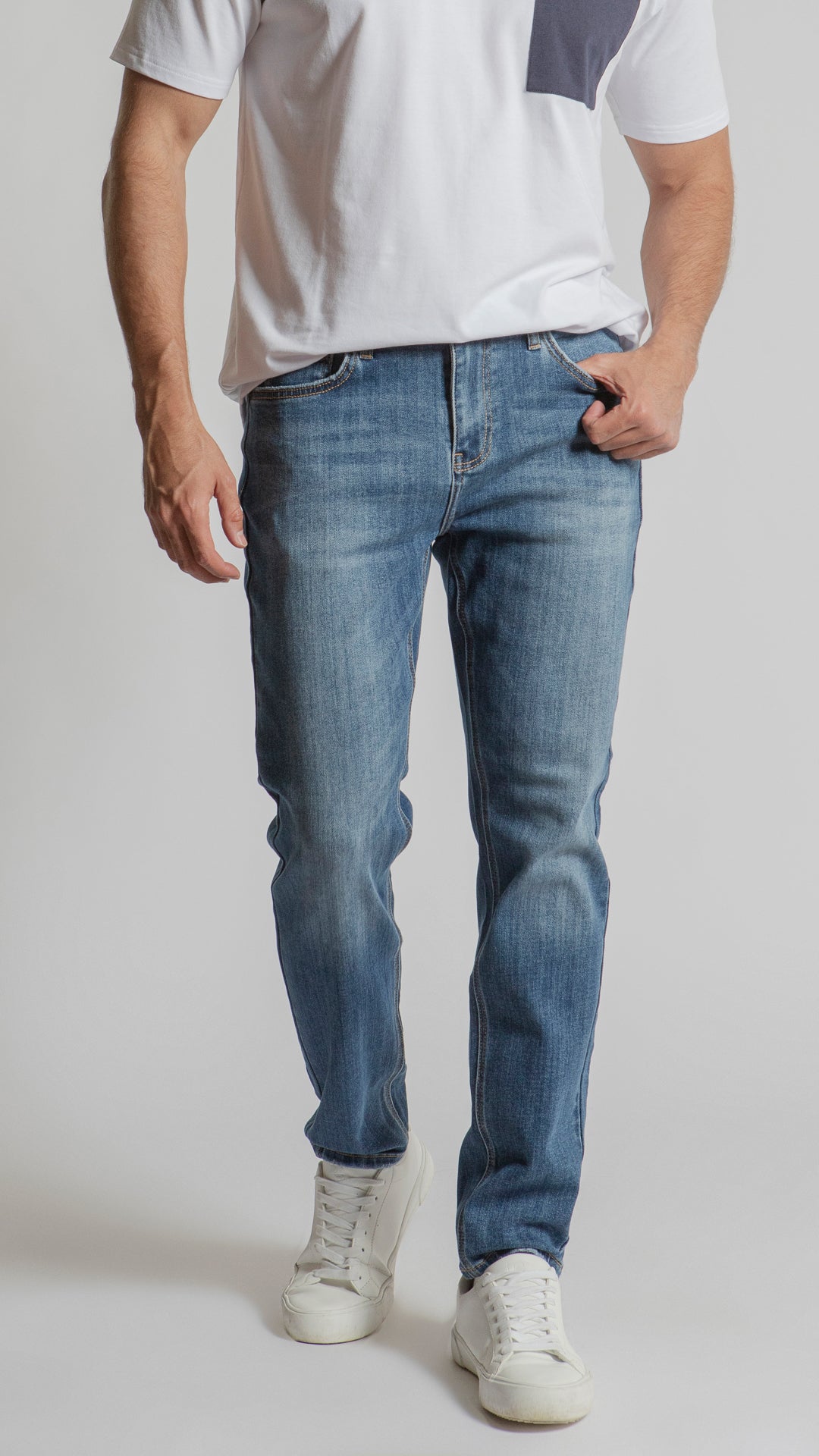 Pantalón Slim Straight Hombre Balam BL1185