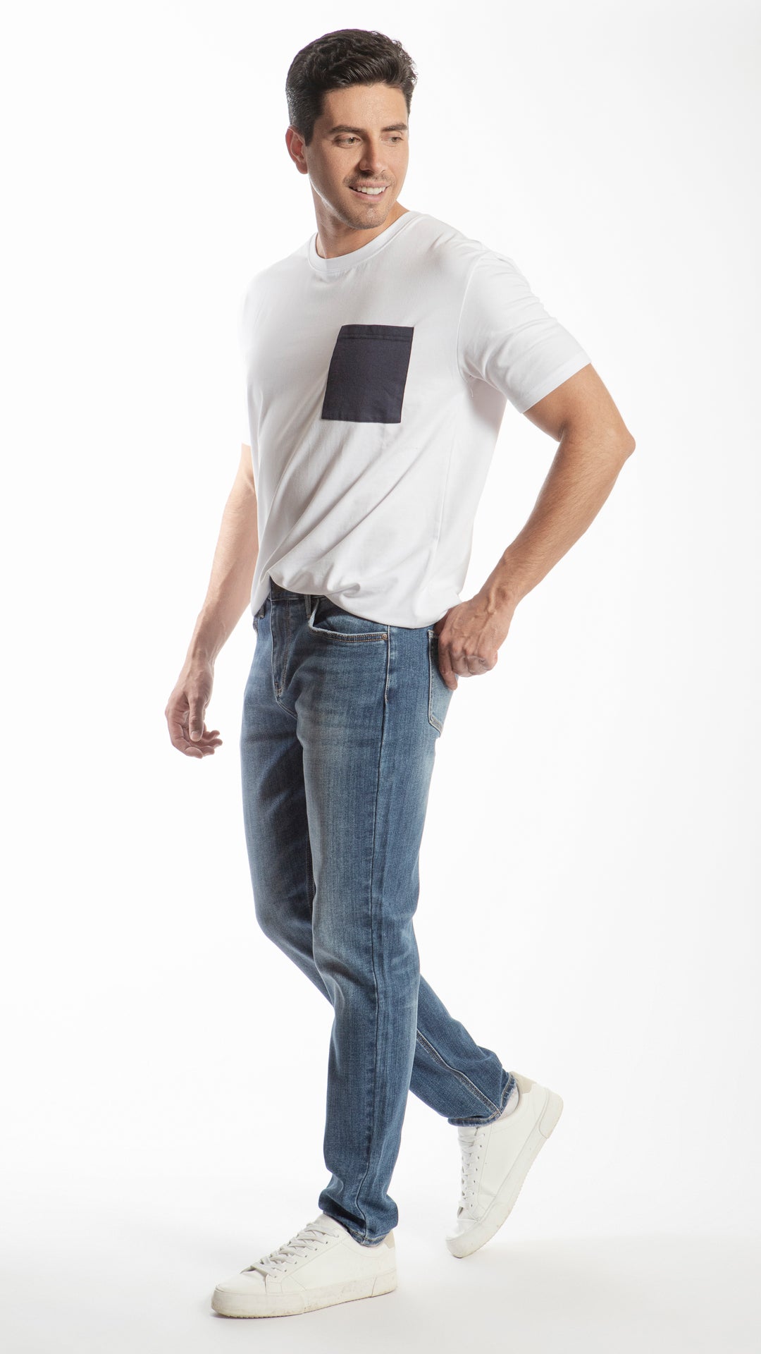 Pantalón Slim Straight Hombre Balam BL1185