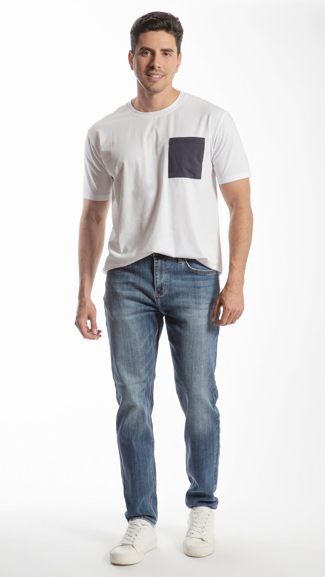 Pantalón Slim Straight Hombre Balam BL1185