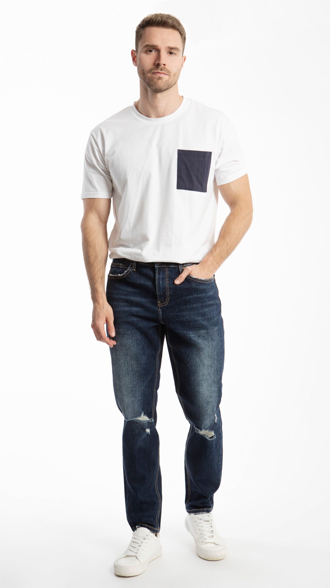 Pantalón Slim Straight Hombre Balam BL1187