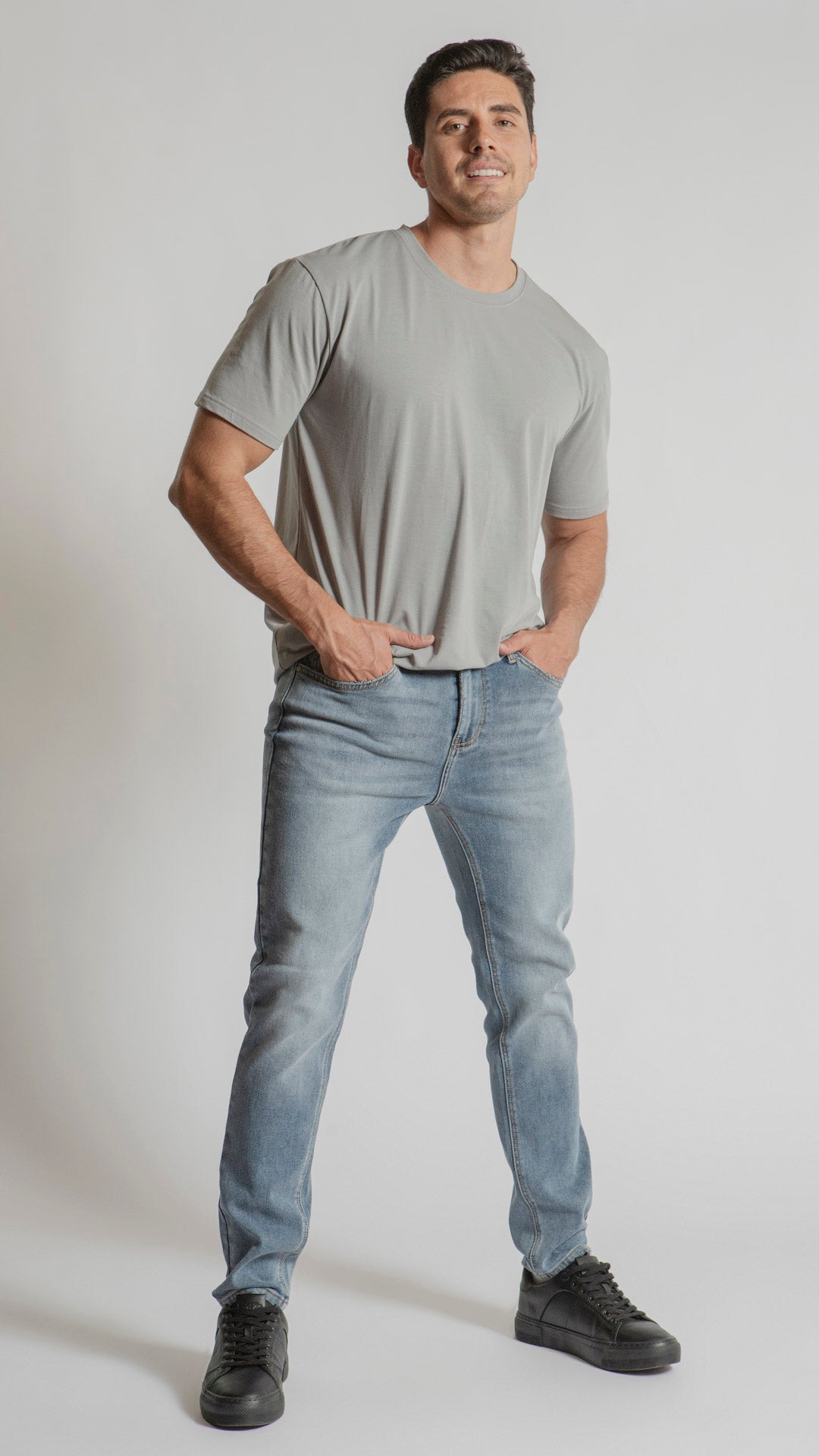 Pantalón Slim Straight Hombre Balam BL1191