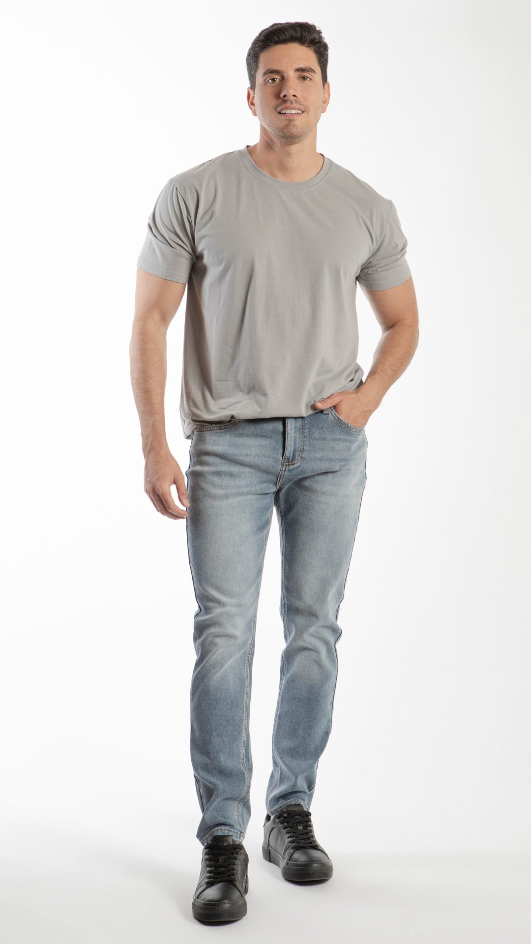 Pantalón Slim Straight Hombre Balam BL1191