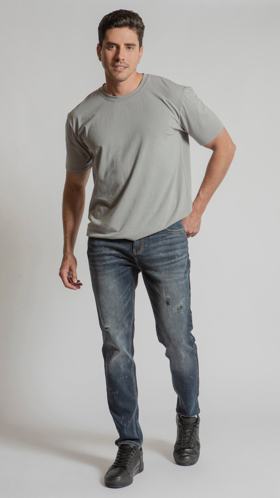 Pantalón Slim Straight Hombre Balam BL1192