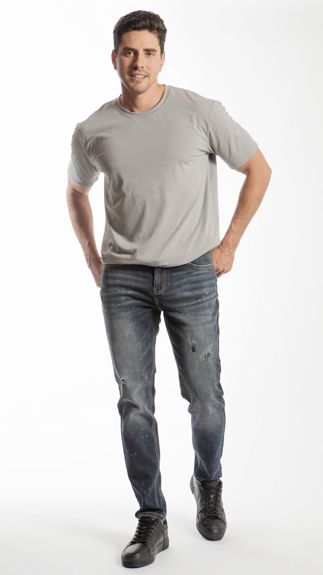 Pantalón Slim Straight Hombre Balam BL1192