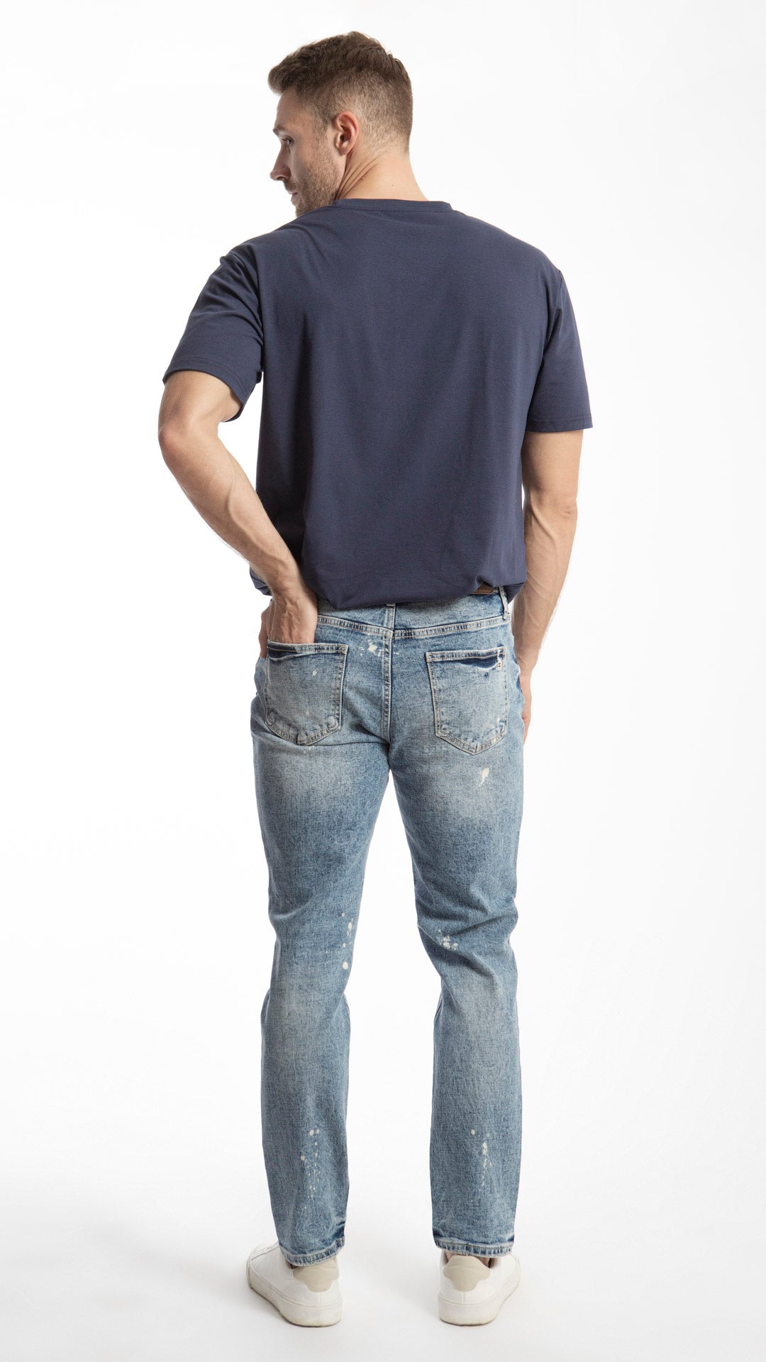 Pantalón Slim Straight Hombre Balam BL1194