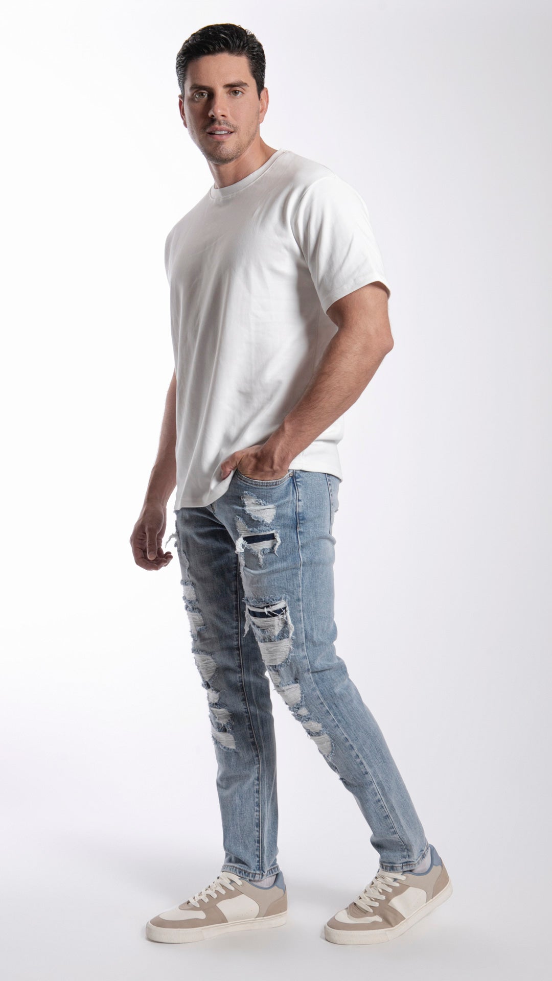 Pantalón Slim Straight Hombre Balam BL1200