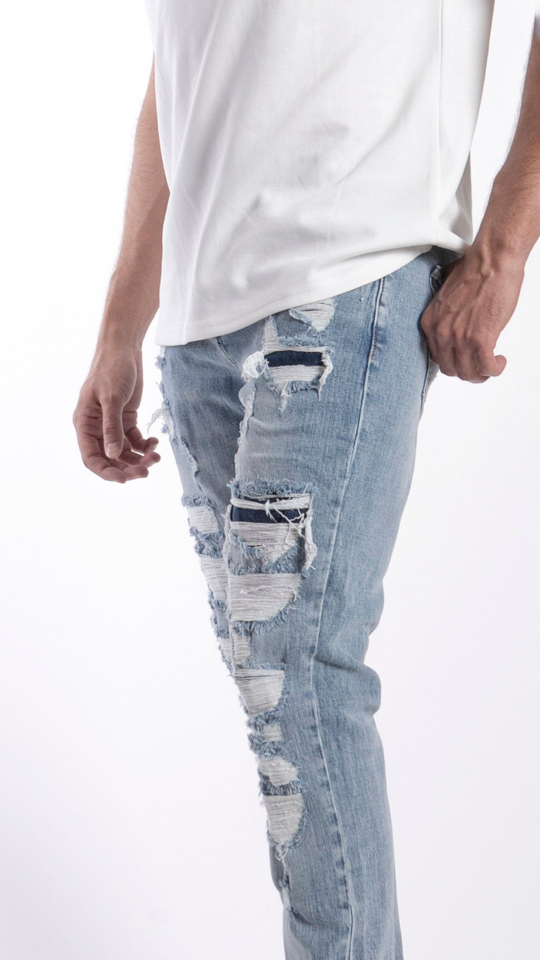 Pantalón Slim Straight Hombre Balam BL1200