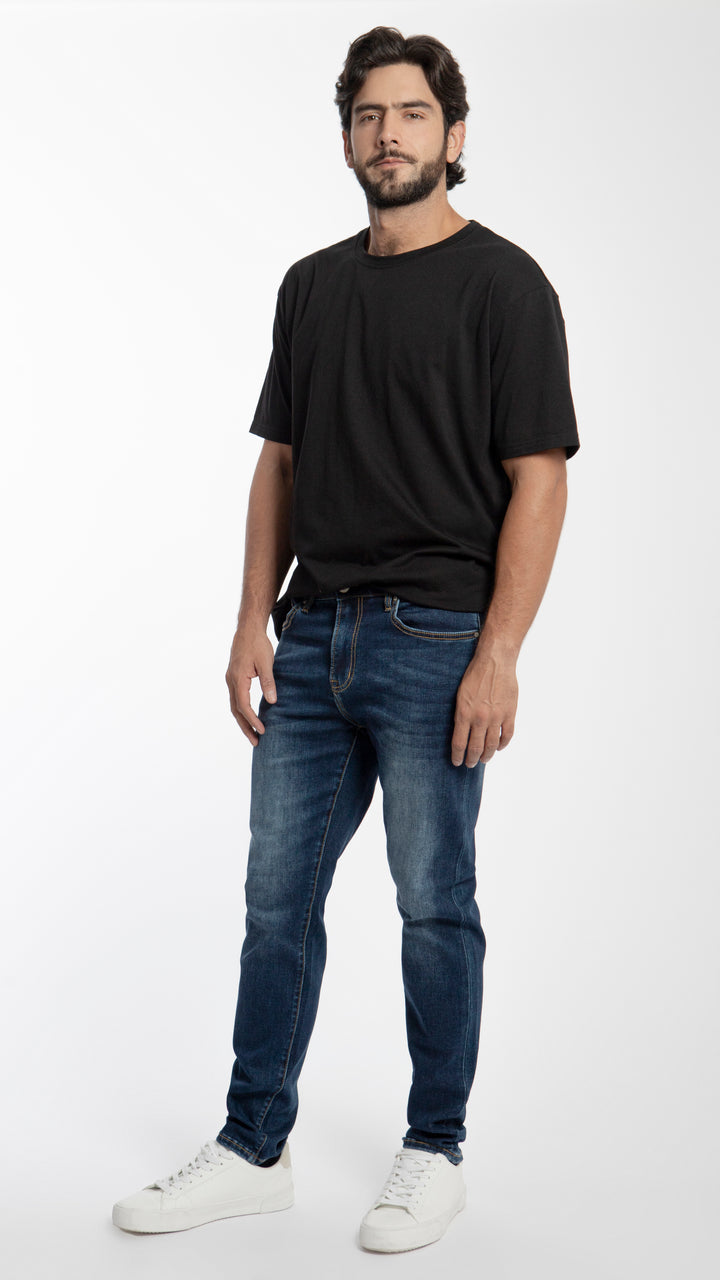 Pantalón Slim Straight Hombre Balam BL401