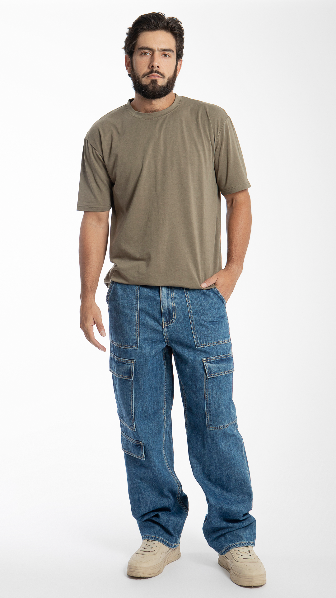 Pantalón Relajado Para Hombre Balam BL1157