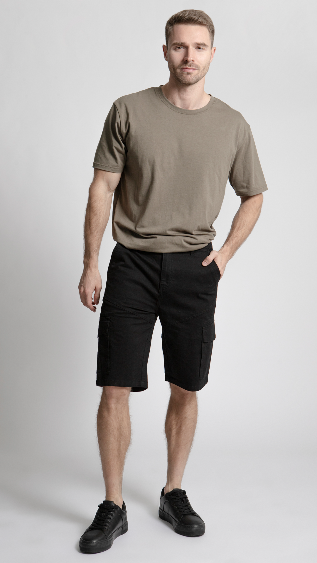 Bermuda Loose Cargo Para Hombre Balam BL1177