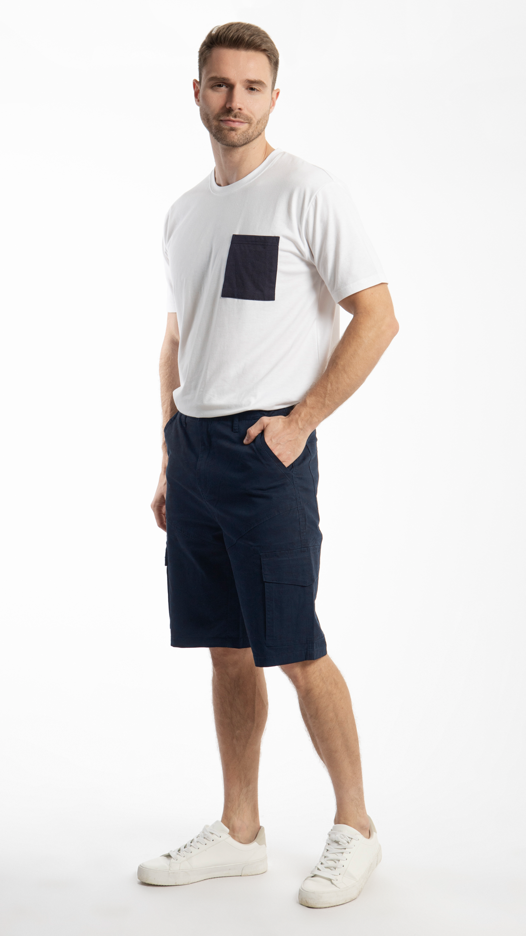 Bermuda Loose Cargo Para Hombre Balam BL1177