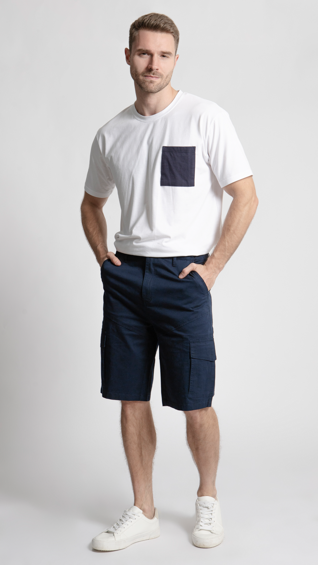 Bermuda Loose Cargo Para Hombre Balam BL1177