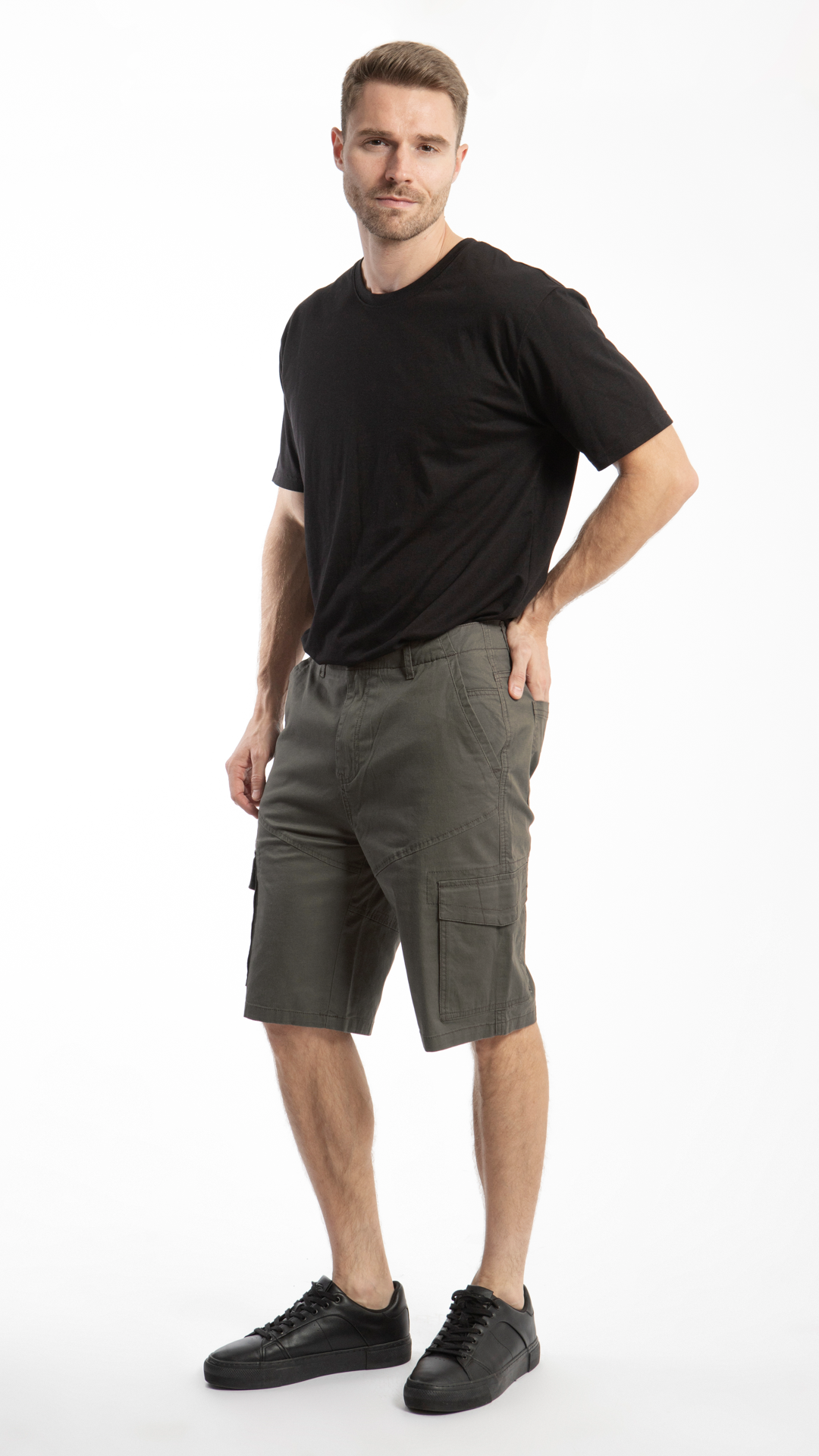 Bermuda Loose Cargo Para Hombre Balam BL1177