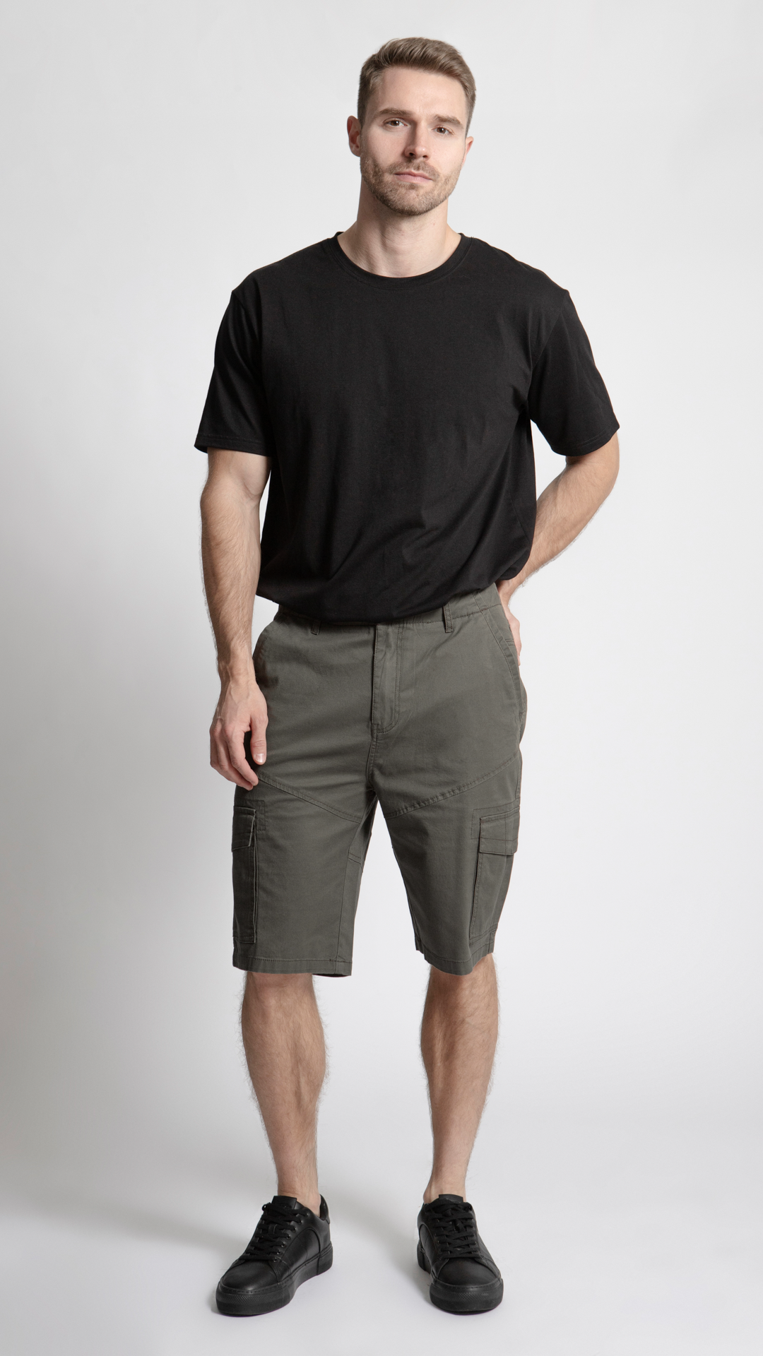 Bermuda Loose Cargo Para Hombre Balam BL1177