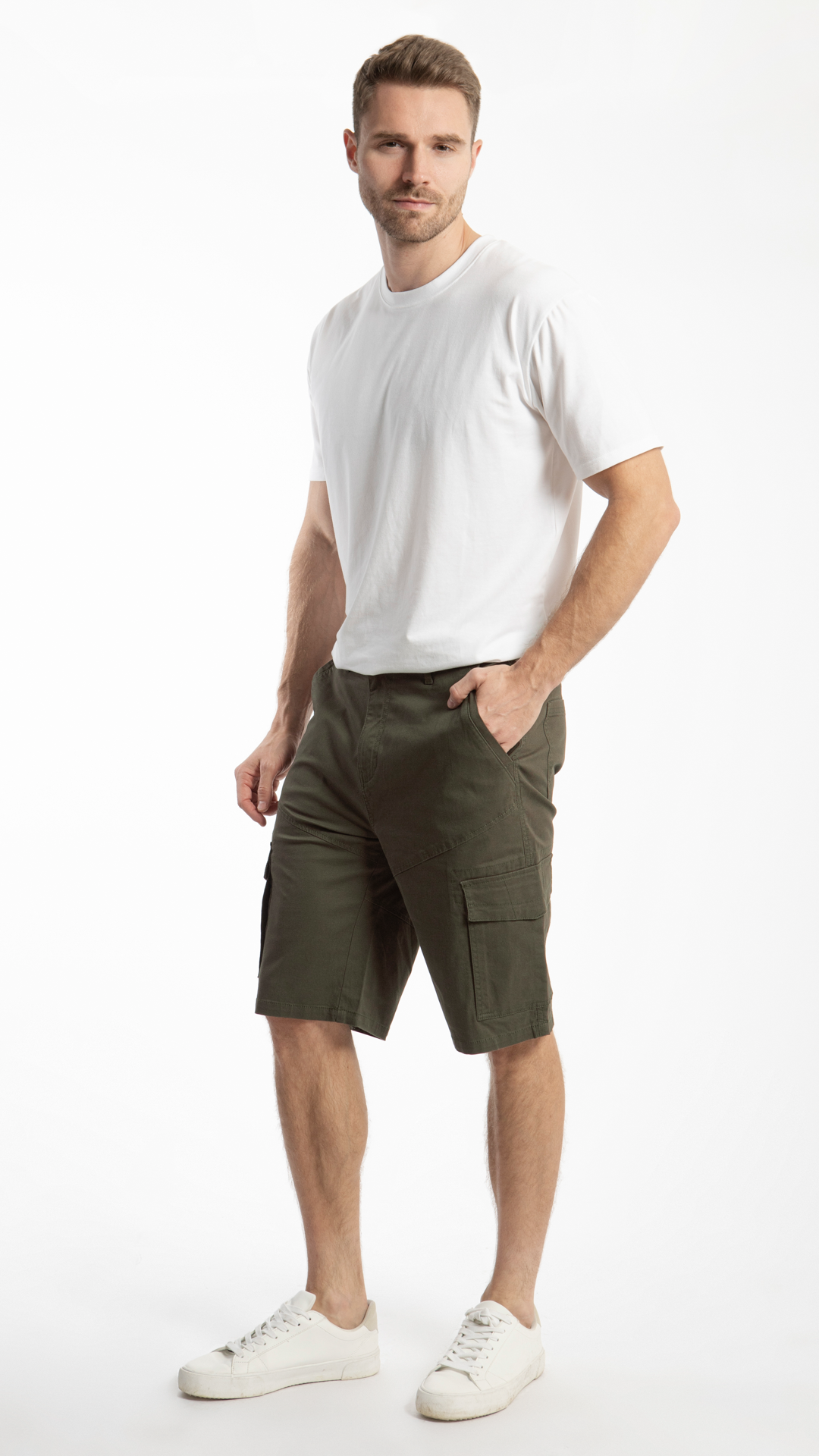 Bermuda Loose Cargo Para Hombre Balam BL1177