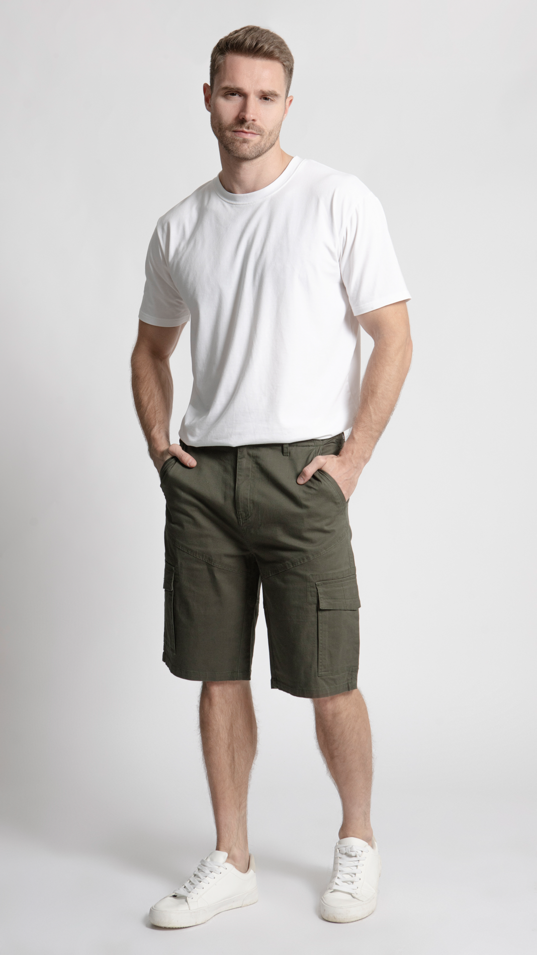 Bermuda Loose Cargo Para Hombre Balam BL1177