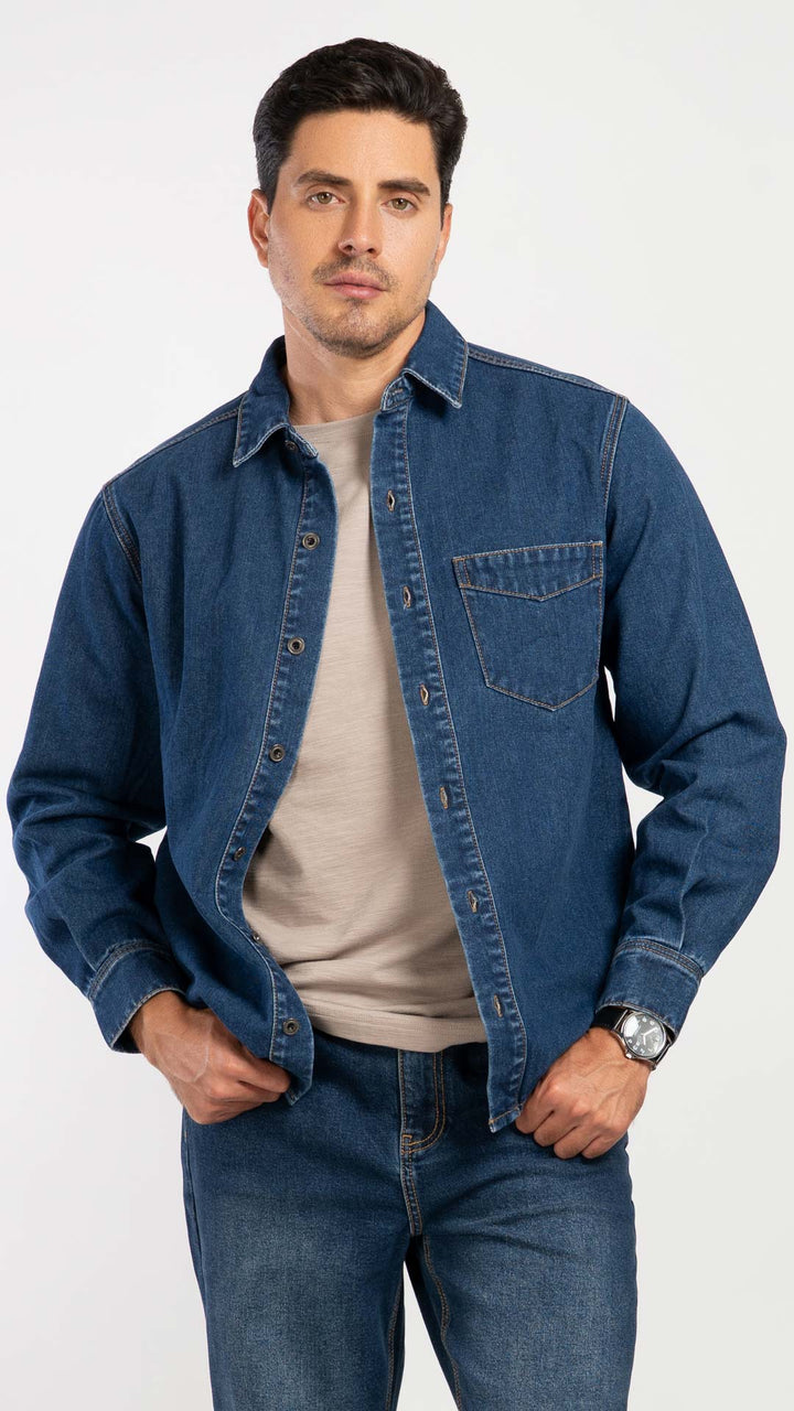 Sobrecamisa Loose Hombre Balam BL1332