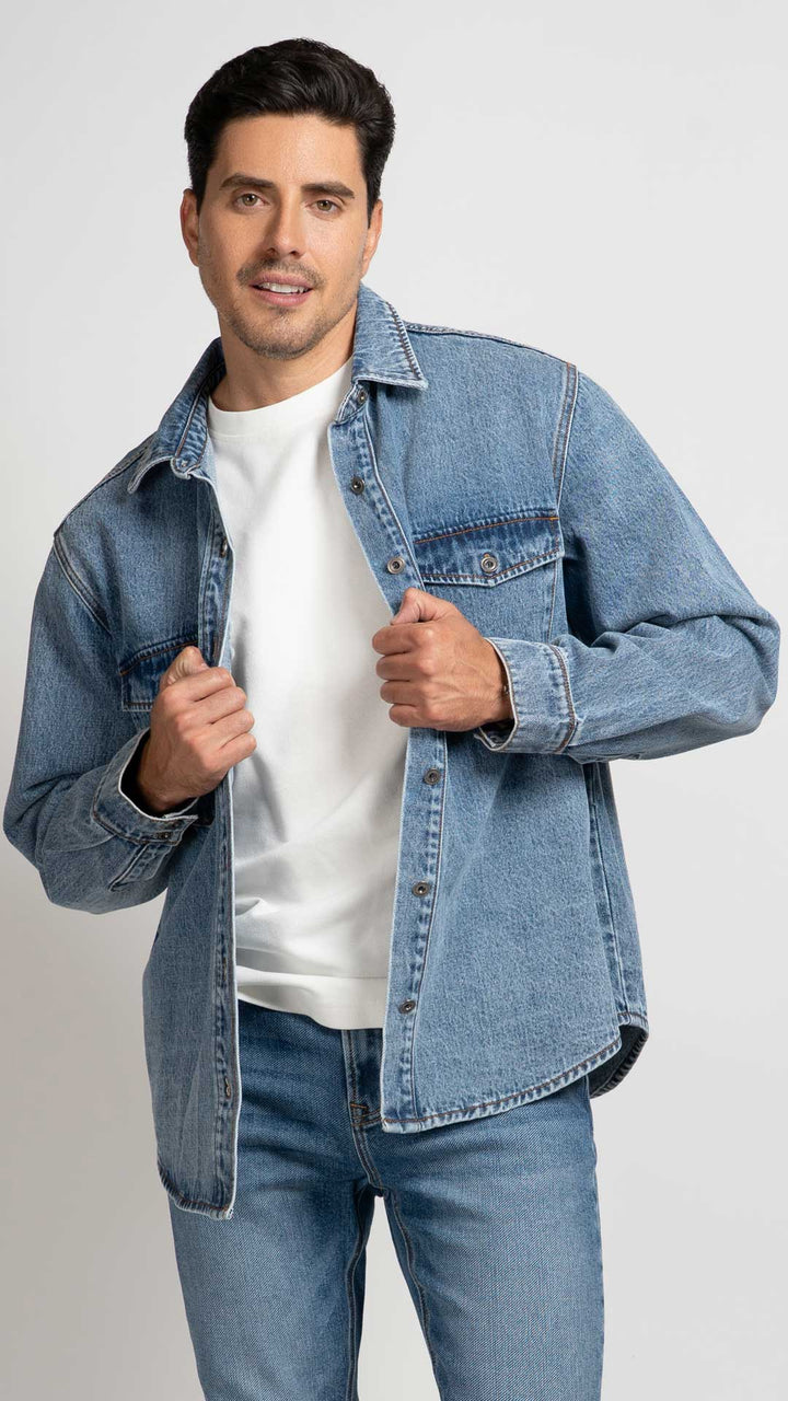 Sobrecamisa Loose Hombre Balam BL1334