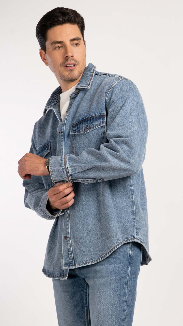 Sobrecamisa Loose Hombre Balam BL1334