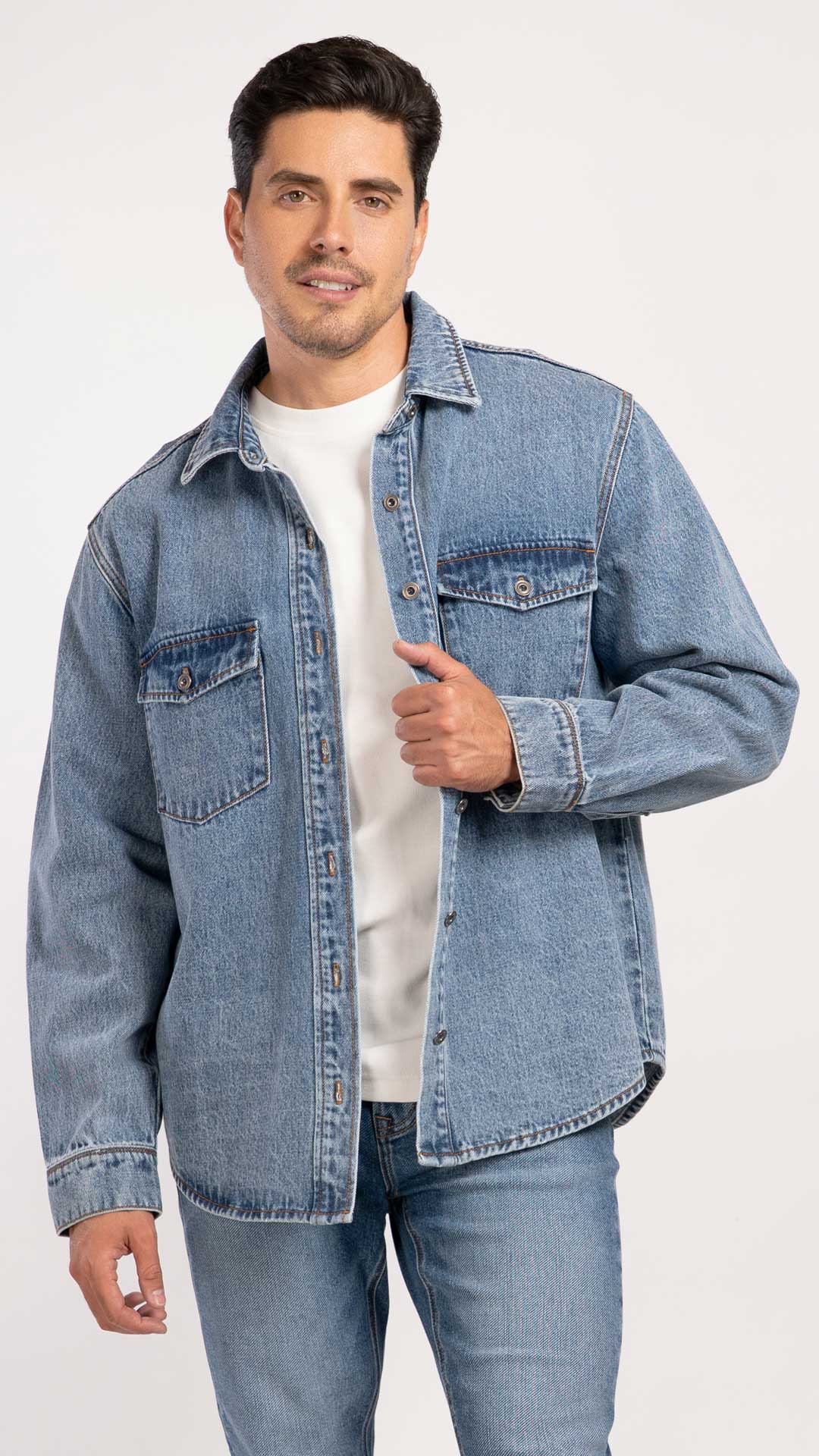 Sobrecamisa Loose Hombre Balam BL1334