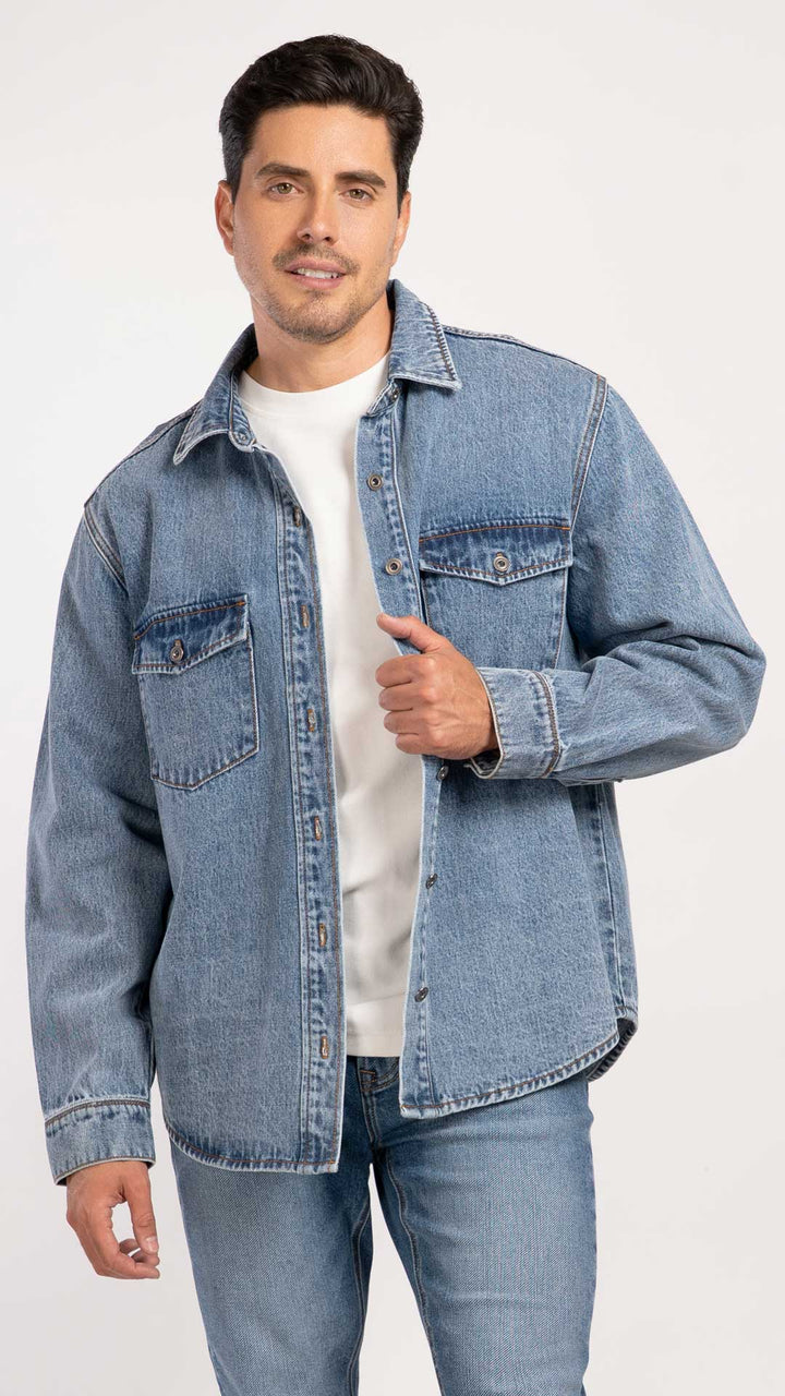 Sobrecamisa Loose Hombre Balam BL1334