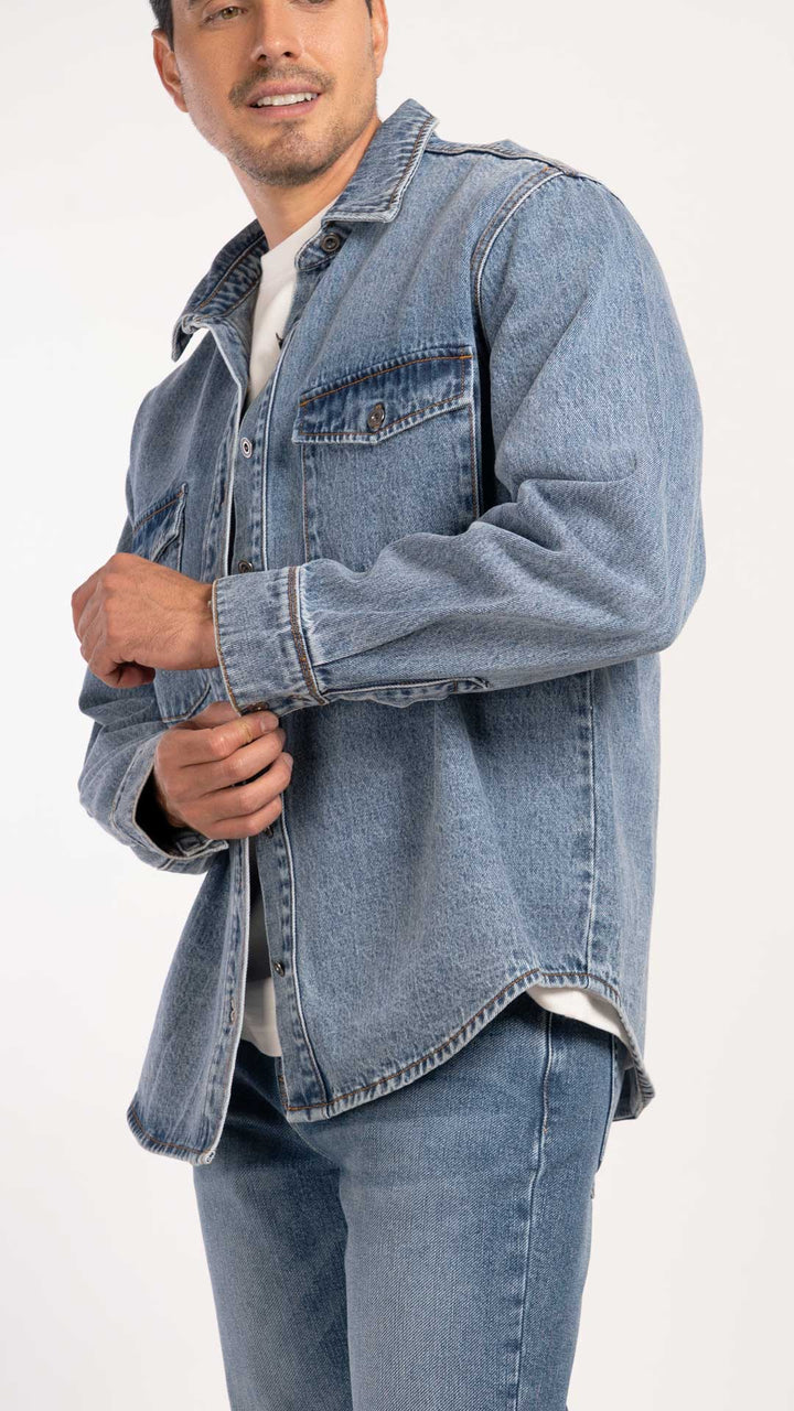 Sobrecamisa Loose Hombre Balam BL1334