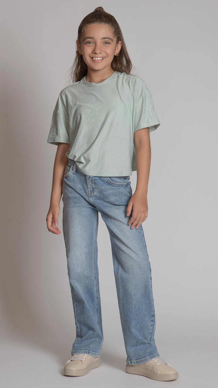 Pantalón Wide Leg Niña Balam BL7117