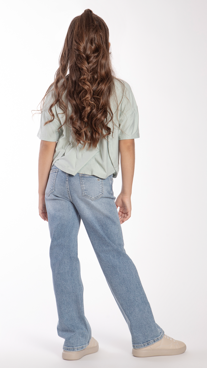 Pantalón Wide Leg Niña Balam BL7117