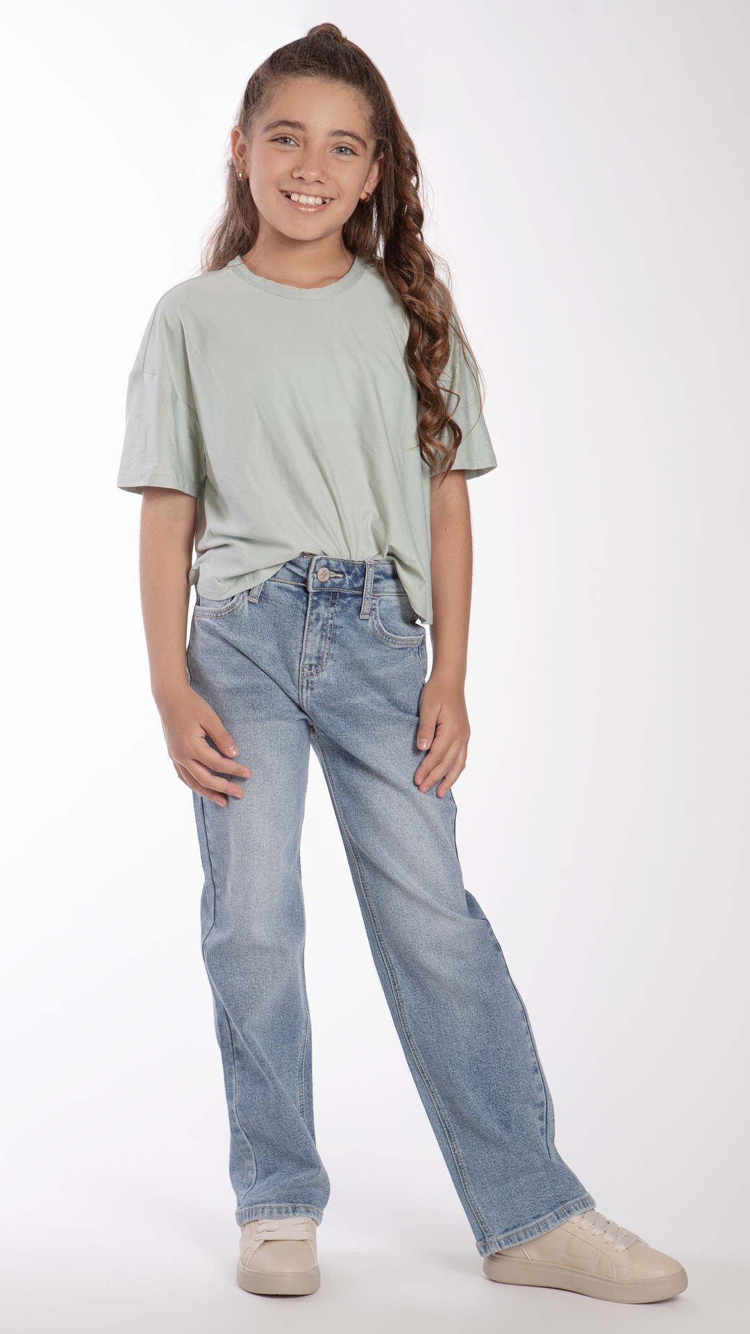 Pantalón Wide Leg Niña Balam BL7117