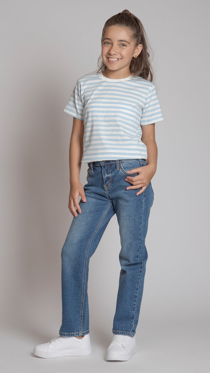 Pantalón Straight Niña Balam BL7125