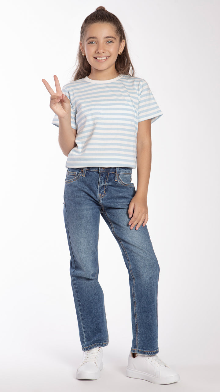 Pantalón Straight Niña Balam BL7125
