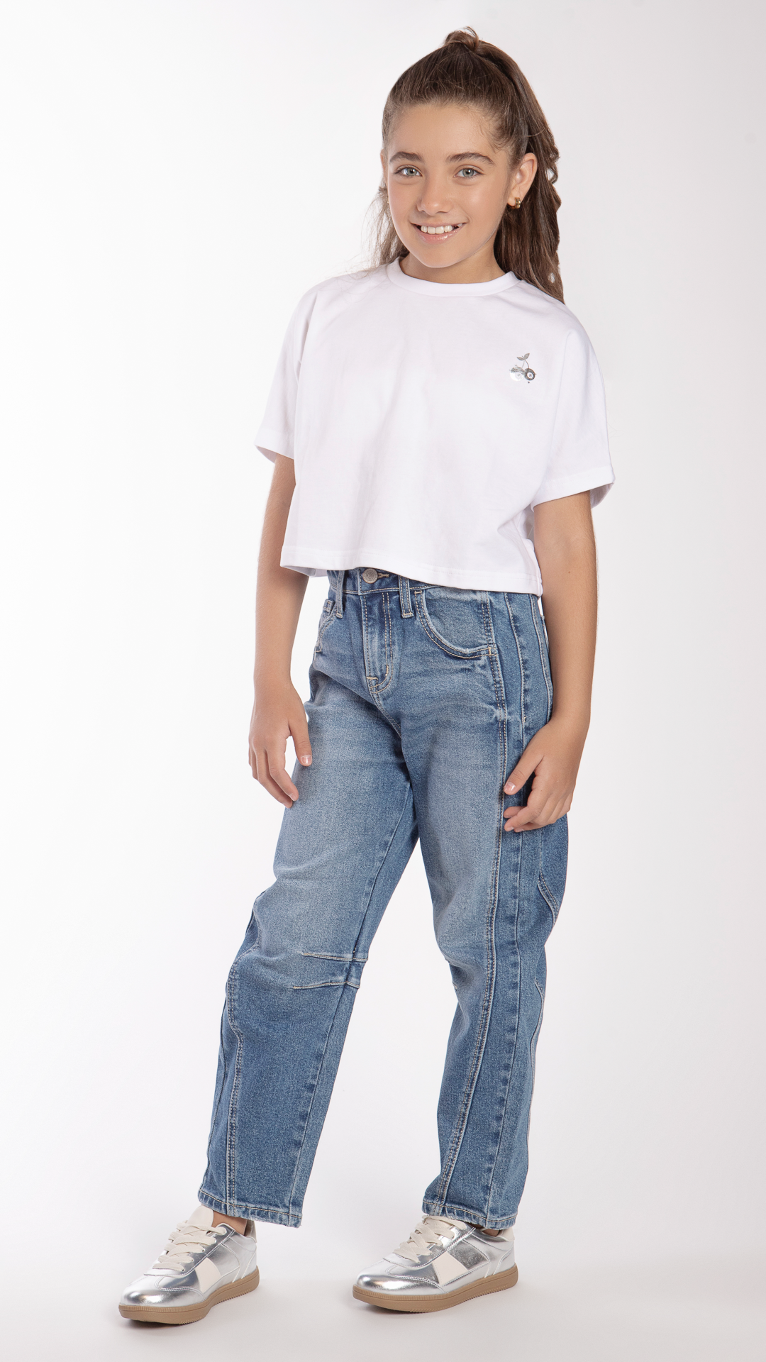 Pantalón Barrel Niña Balam BL7155