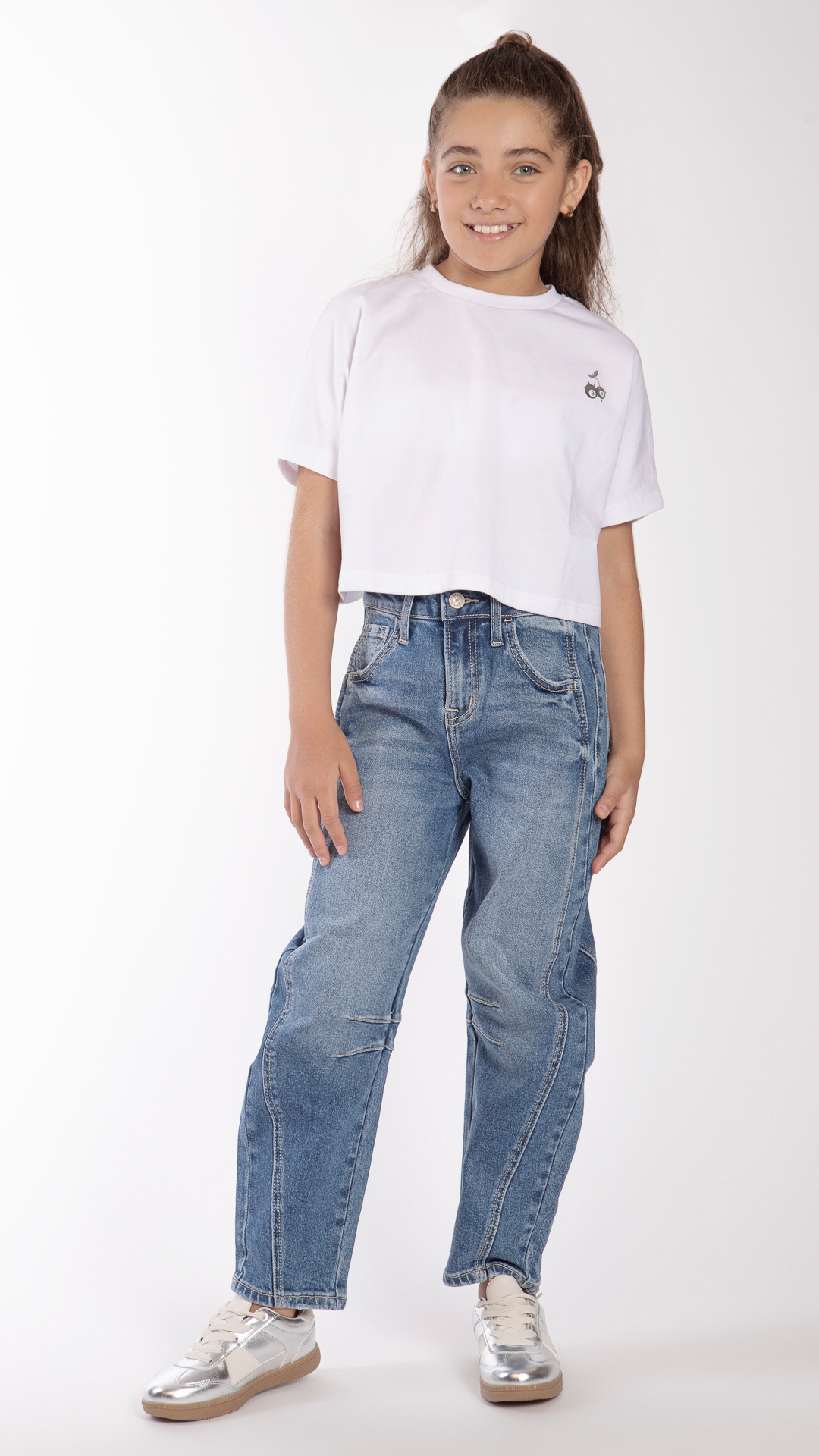 Pantalón Barrel Niña Balam BL7155
