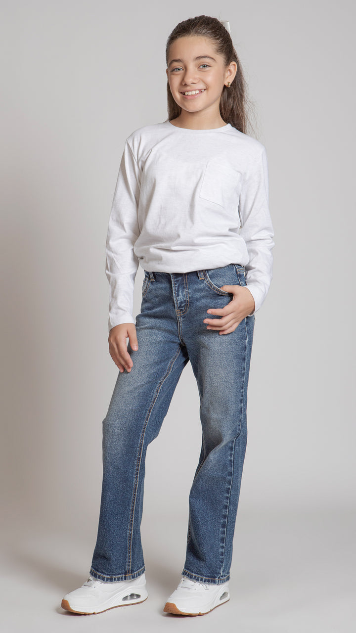 Pantalón Wide Leg Niña Balam BL7174
