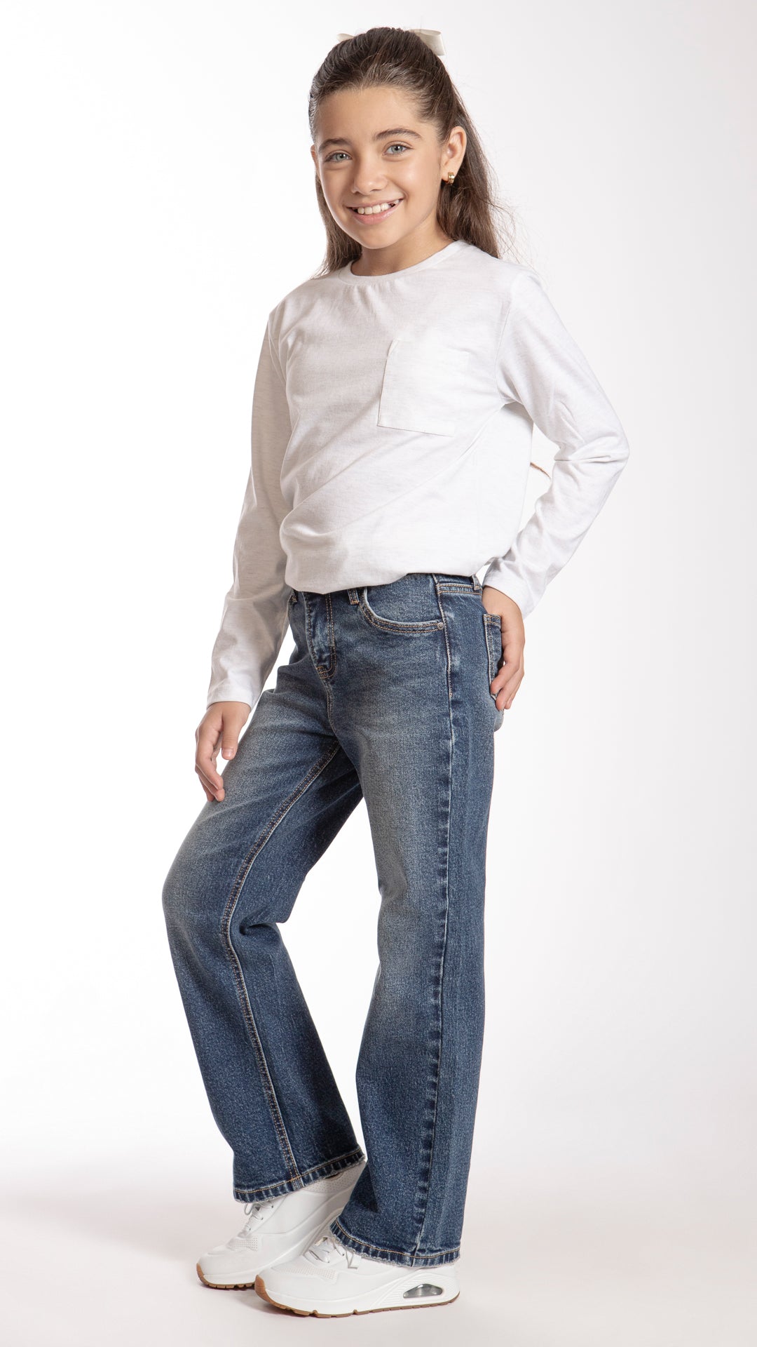 Pantalón Wide Leg Niña Balam BL7174