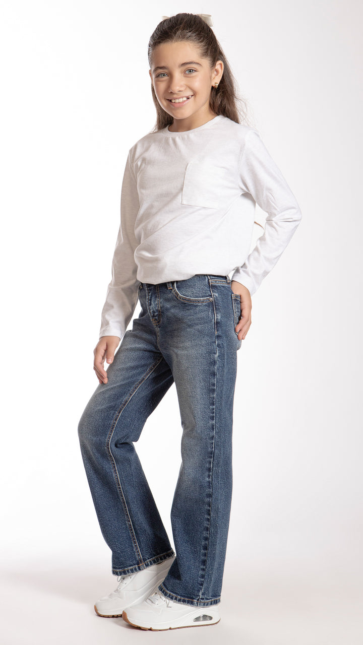 Pantalón Wide Leg Niña Balam BL7174