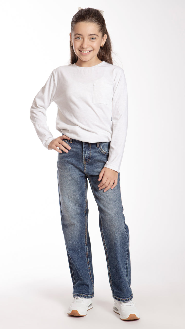 Pantalón Wide Leg Niña Balam BL7174