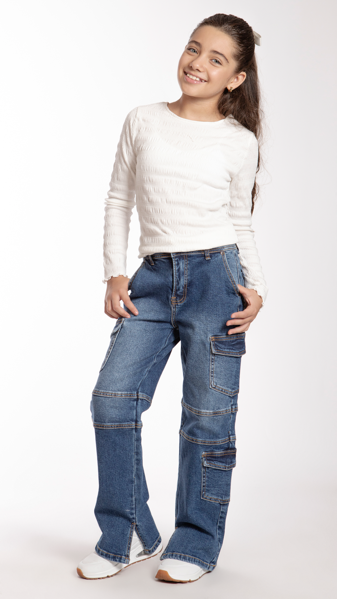 pantalon-wide-leg-cargo-niña-balam-blk7201-azul-oscuro-vista-completa