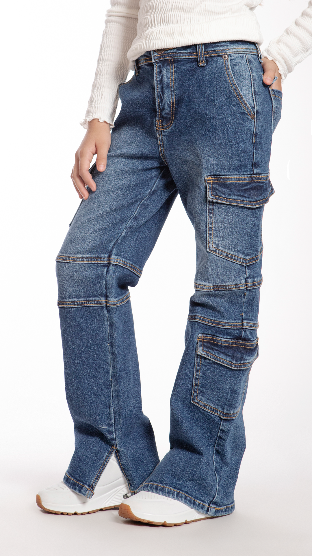 pantalon-wide-leg-cargo-niña-balam-blk7201-azul-oscuro-detalle