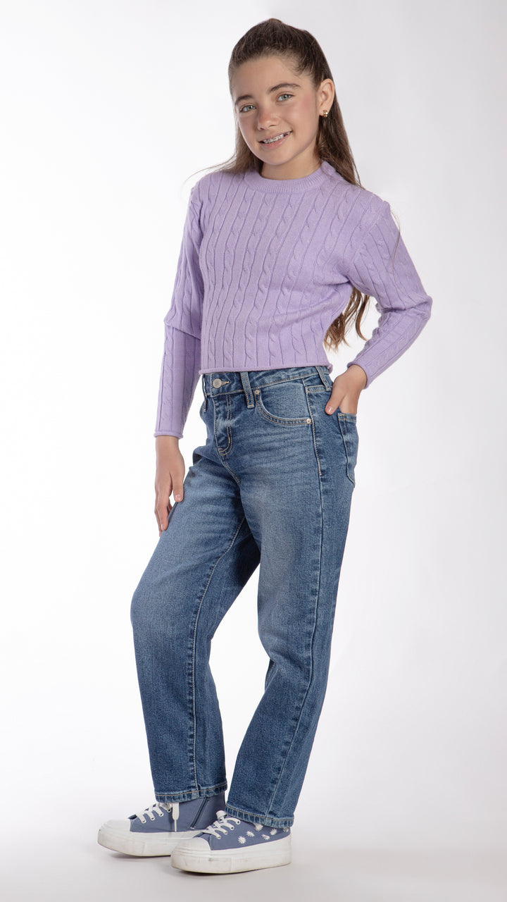 Pantalón Barrel Niña Balam BL7248