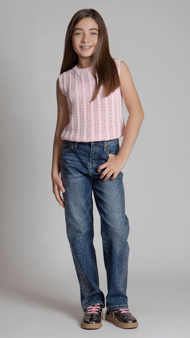 Pantalón Wide Leg Niña Balam BL7256