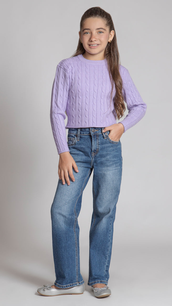 Pantalón Wide Leg Niña Balam BL7259