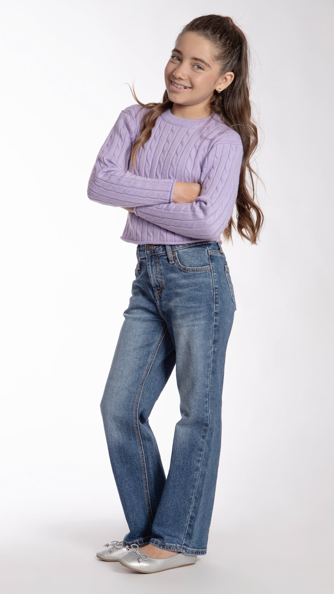 Pantalón Wide Leg Niña Balam BL7259