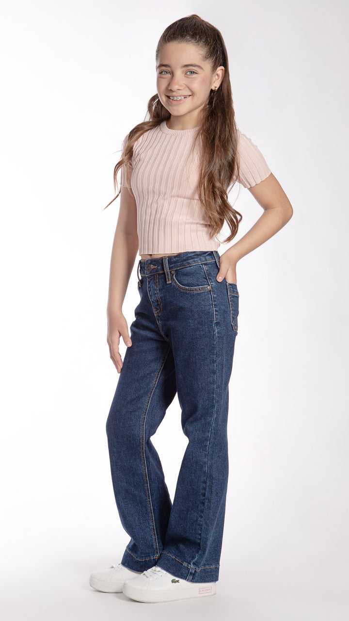 Pantalón Wide Leg Niña Balam BL7274