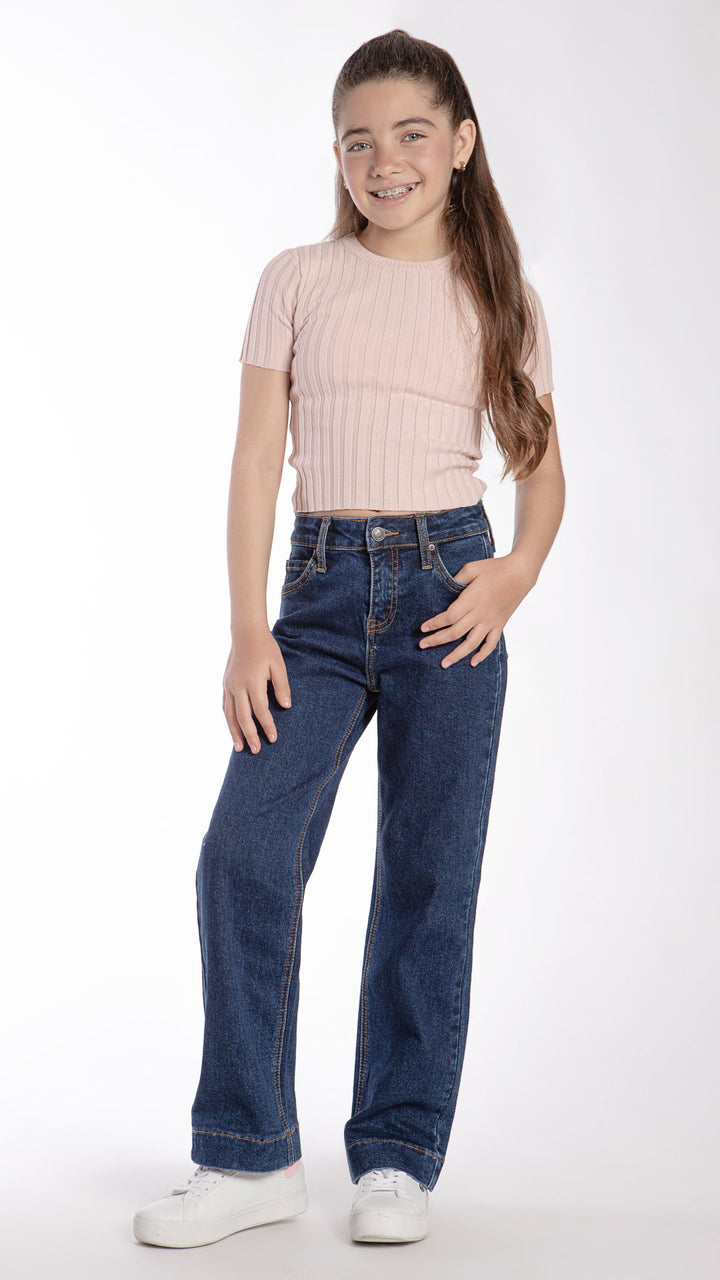 Pantalón Wide Leg Niña Balam BL7274