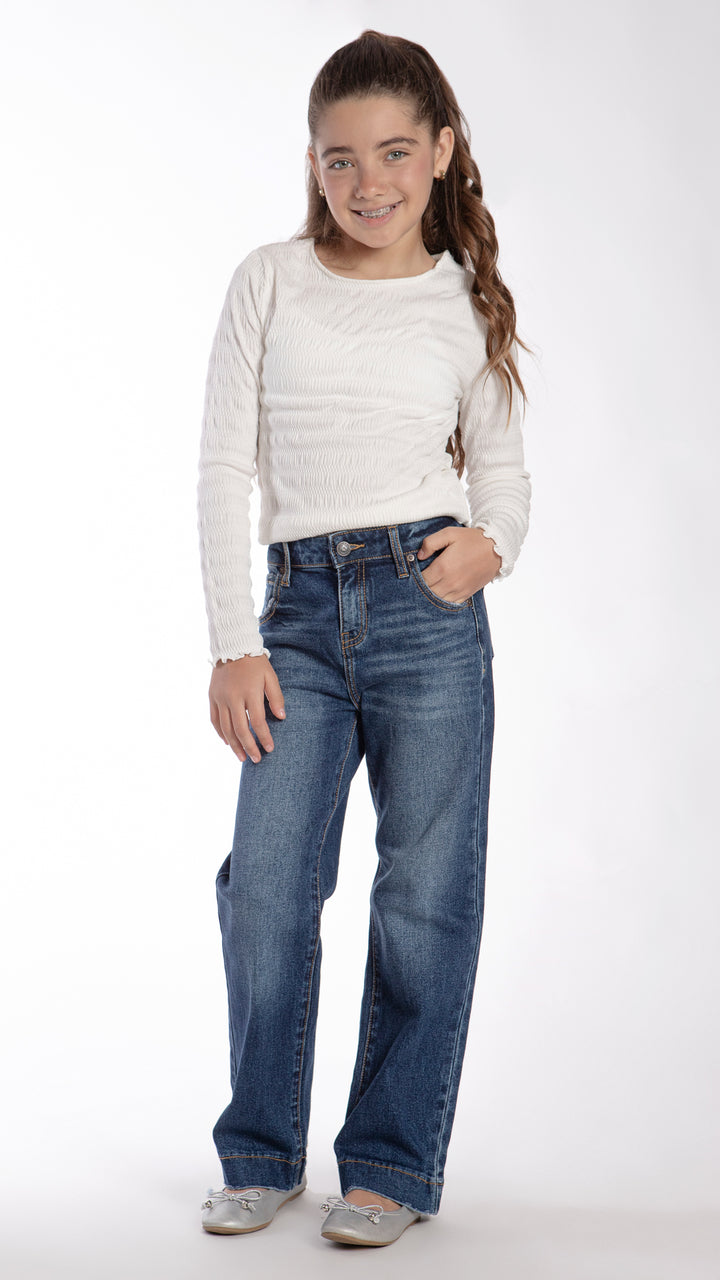 Pantalón Wide Leg Niña Balam BL7276