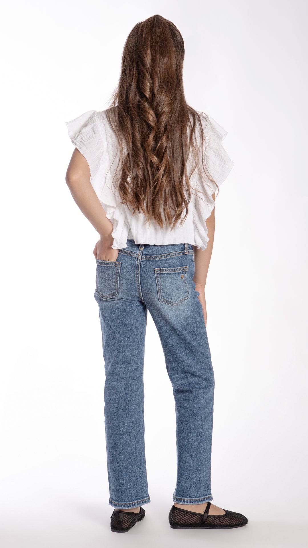 Pantalón Straight Niña Balam BL7280
