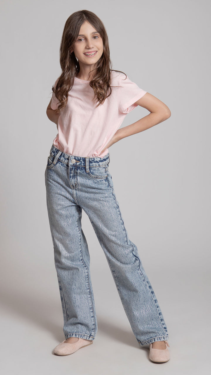 Pantalón Wide Leg Niña Balam BL7414