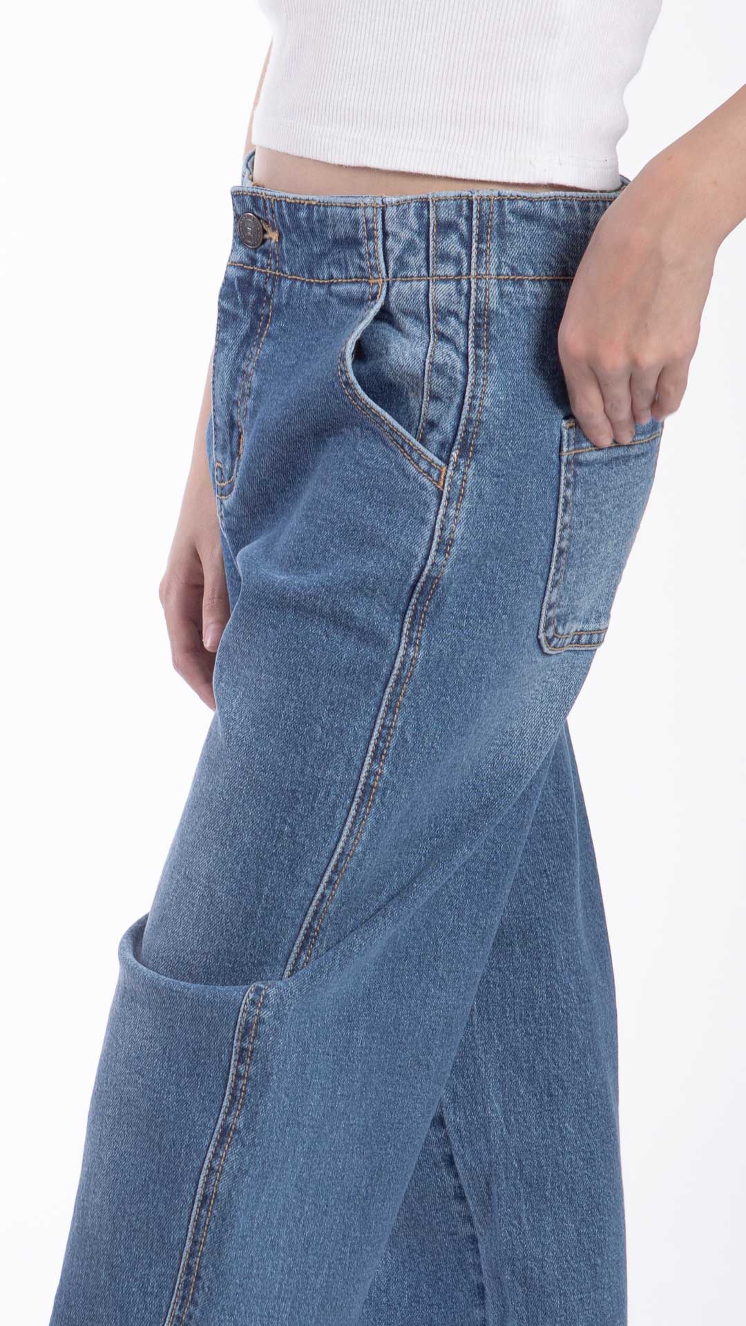 Pantalón Barrel Niña Balam BL7428